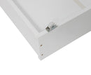 2 x Wooden Bed Frame Storage Trundle Drawers-White-10
