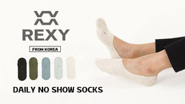 5X Small Daily No Show Socks - MULTI COLOUR	5X Rexy Daily No Show Ankle Socks Small Non-Slip Breath - 0