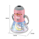 Unicorn Mini Night Light Camping Projector - Lantern Torch Kids Learning Toy-4