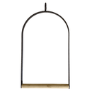 YES4PETS Bird Cage Jumbo Swing Metal Arch Frame Wood Perch Canary Pet Parrot Hanging Toy-2