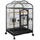 YES4PETS Bird Budgie Cage Parrot Aviary Carrier With Wheel-1