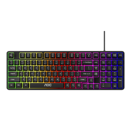 AOC GK116B/97 Wired RGB Gaming Keyboard 120-key - 0