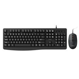 AOC KM170B/97 Wired Home & Office Keyboard + Mouse Combo 1.5M cables Black