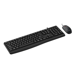 AOC KM170B/97 Wired Home & Office Keyboard + Mouse Combo 1.5M cables Black - 0