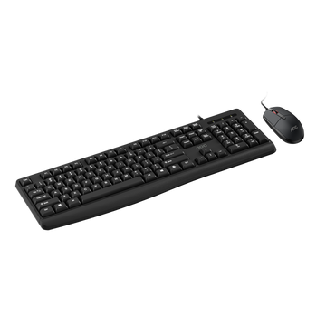 AOC KM170B/97 Wired Home & Office Keyboard + Mouse Combo 1.5M cables Black - 0