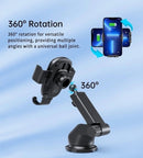 CHOETECH T203-F 15W Gravity Car Charger Holder-6