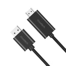 CHOETECH XDH01 4K 60Hz DisplayPort Male to HDMI Male Braided Cable 2M-2
