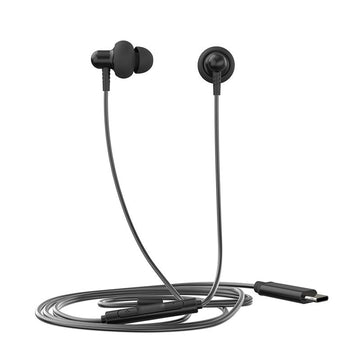 HP DHH-1126-BK TUSB-C Headphones Black with Microphone - 0