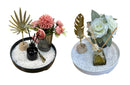 Bloom Flower Tray & Fragrance Diffuser Set - Black-2