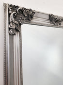Deluxe French Provincial Ornate Mirror - Silver - X large 210cm x 110cm-4