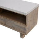 Stony 150cm ETU Entertainment TV Unit with Concrete Top - White-5