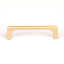 Gold Zinc Kitchen Cabinet Handles Drawer Bar Handle Pull 96mm-2
