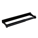 Kitchen Paper Holder Under Cabinet Screw Wall Mount Adhesive Paper Towel Holder Rectangle Black-1