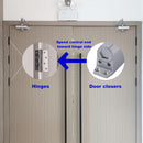 Auto Commercial Door Closers Hydraulic Door Closer for Home  Commercial Door 45-60kg-9
