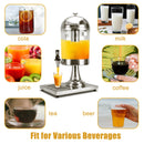 8L Commercial Restaurant Buffet Beverage Juice Beverage Dispenser Drink Container-5