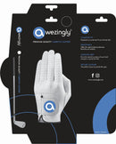 Awezingly Premium Quality Cabretta Leather Golf Glove for Men - White (L)-4