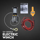 900kg Swivel Hydraulic Crane Hoist 12V Electric Jack-7