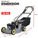 LAWN MOWER SELF PROPELLED 21" WITH A 5.5HP HONDA ENGINE ALLOY BODY MULCHING-6