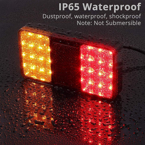 Motorcycle Motorbike Carrier Rack Towbar Arm Rack Dirt Bike Ramp Brake Lights