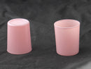 40 Pack Blush Pink Glass Votive Tealight Candle Holders House Party Centerpiece Xmas Wedding Decor Glass Candlestick Party Decorations Bridal Valentines Event-1