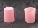 40 Pack Blush Pink Glass Votive Tealight Candle Holders House Party Centerpiece Xmas Wedding Decor Glass Candlestick Party Decorations Bridal Valentines Event-2