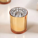 40 Pack Gold Votive Tealight Candle Holders Valentines Day Mercury  Wedding Decor Glass Candlestick Party Decorations Bridal Baby Shower Event-5