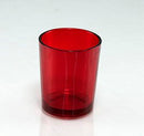 10 Pack Red Glass Votive Tealight Candle Holders House Party Centerpiece Xmas Wedding Decor Glass Candlestick Party Decorations Bridal Valentines Event-4