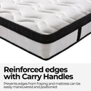 ChiroSleep Orthopaedic Euro Top Pocket Spring Queen Mattress-10