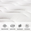 ChiroSleep Orthopaedic Euro Top Pocket Spring Single Mattress-12