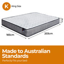 ValueSleeper 3-Zone Orthopaedic Pocket Spring King Mattress-4