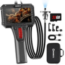 Two-Way Articulating Borescope Camera with Light, 0.25in Slim Probe, Industrial Endoscope Inspection Camera with Light, 5.3FT Flexible Snake Scope for Automotive, HVAC and Aircraft Mechanics-1