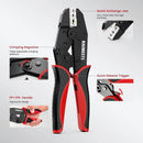 KAIWEETS KDC02 Smart Hexagonal Ferrule Crimping Tool Wire Plier Cord End-3