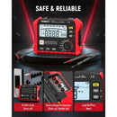 KAIWEETS Megohmmeter, Insulation Resistance Tester, Up to 100GΩ, 50V/100V/250V/500V/1000V, One-Touch DAR/PI, with AC/DC Voltage Testing for Motors, Solar, HVAC-3
