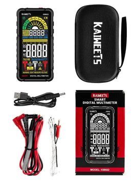 KAIWEETS Smart Multimeter Rechargeable Electrical Tester with Auto Ranging Digital Voltmeter Measures Voltage Current Resistance Continuity Capacitance Temperature Frequency NCV 6000 Counts TRMS - 0