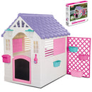 Lifespan Kids Garden Playhouse with Pink Fence-1