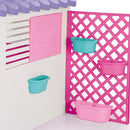 Lifespan Kids Garden Playhouse with Pink Fence-4
