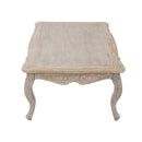 Coffee Table Oak Wood Plywood Veneer White Washed Finish-4