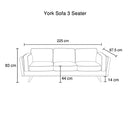 3+2+1 Seater Sofa Brown Leather Lounge Set for Living Room Couch with Wooden Frame-6