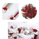 Ashdene Set of 4 Poinsettia 100% Cotton Napkins 45 x 45 cm-1