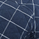 Ladelle Eco Check Navy Set of 2 Pot Holders 21 x 21 cm-3