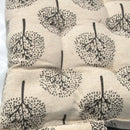 Lylac Homewares Tree of Life Set of 2 Cotton Chair Pads Natural-3