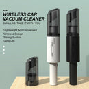 Wireless Charge 6000Pa Suction Powerful Portable Car Vacuum Cleaner Home Duster(Black)-2