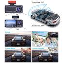 Front and Rear Triple Lens Dash Cam 1080P HD Three-Lens Driving Recorder Reversing Visual Recording-10