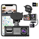 WIFI 3 Channels Dash Cam 1080P Full HD Car Dashcam Comes with Free 32GB Card-1