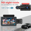 HD 1080P Car Dash Cam Front and Inside Dual Camera Comes With 32GB Card-2
