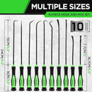 SWANLAKE 10-Piece Pick and Hook Set, Pick Tool Set for Car Auto Oil Seal/O-Ring Seal Gasket Pick Mini Hooks Puller Remover-2