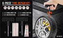 2packs x 6Pcs Tyre Repair Kit Tire Puncture Emergency Tools Set Motorcycle Bike Car AU-2
