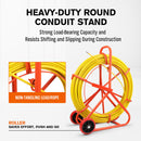 150M×8MM Fish Tape Puller Fiberglass Wire Cable Running Duct Rodder Heavy Duty-6