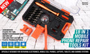 HORUSDY 18 in 1 Mobile Phone Repair Tools Kit Pry Opening Tool Screwdriver-2