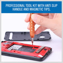 HORUSDY 18 in 1 Mobile Phone Repair Tools Kit Pry Opening Tool Screwdriver-4